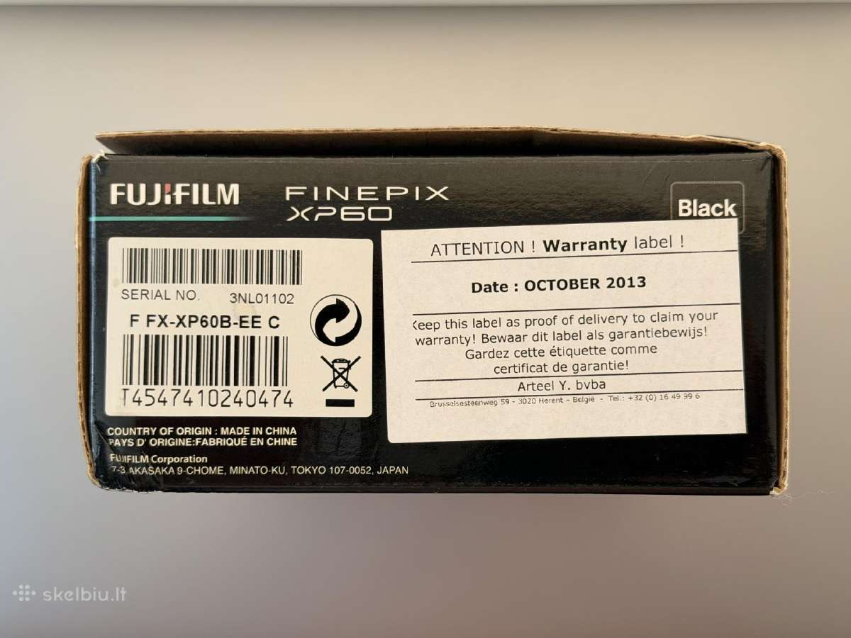 Fujifilm Finepix Xp60 - nuotraukos Nr. 9