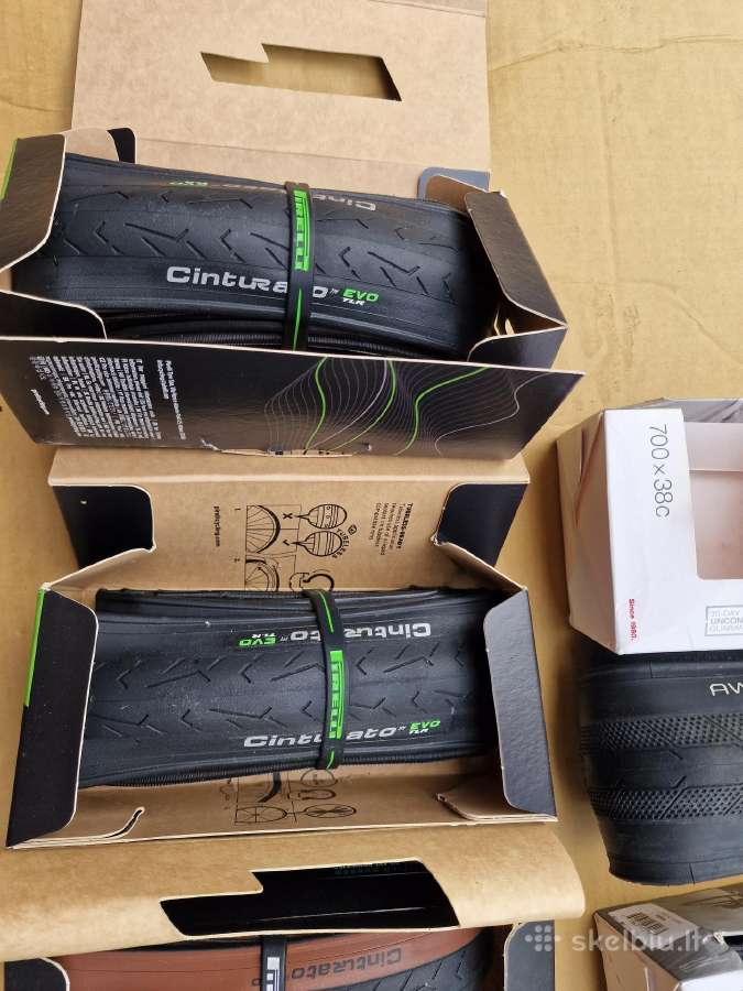 Pirelli cinturato, p zero, bontrager naujos padang - nuotraukos Nr. 3