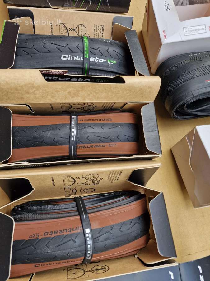 Pirelli cinturato, p zero, bontrager naujos padang - nuotraukos Nr. 4