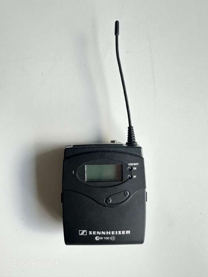 Belaidis mikrofonas Sennheiser Ew 100 G3 su dėklu - nuotraukos Nr. 5