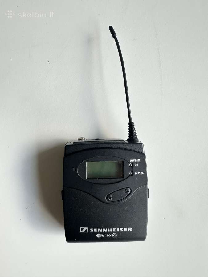 Belaidis mikrofonas Sennheiser Ew 100 G3 su dėklu - nuotraukos Nr. 6