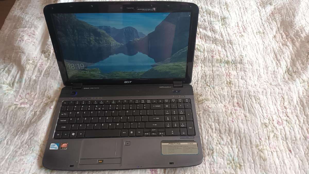 Acer aspire 5738 Zg nešiojamas kompjuteris - nuotraukos Nr. 2