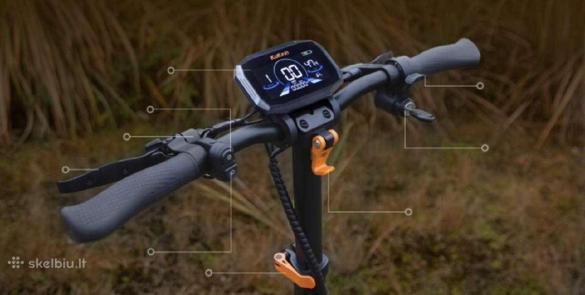 Naujausias Kukirin G2 Pro (2026 m. modelis) – 600w - nuotraukos Nr. 4