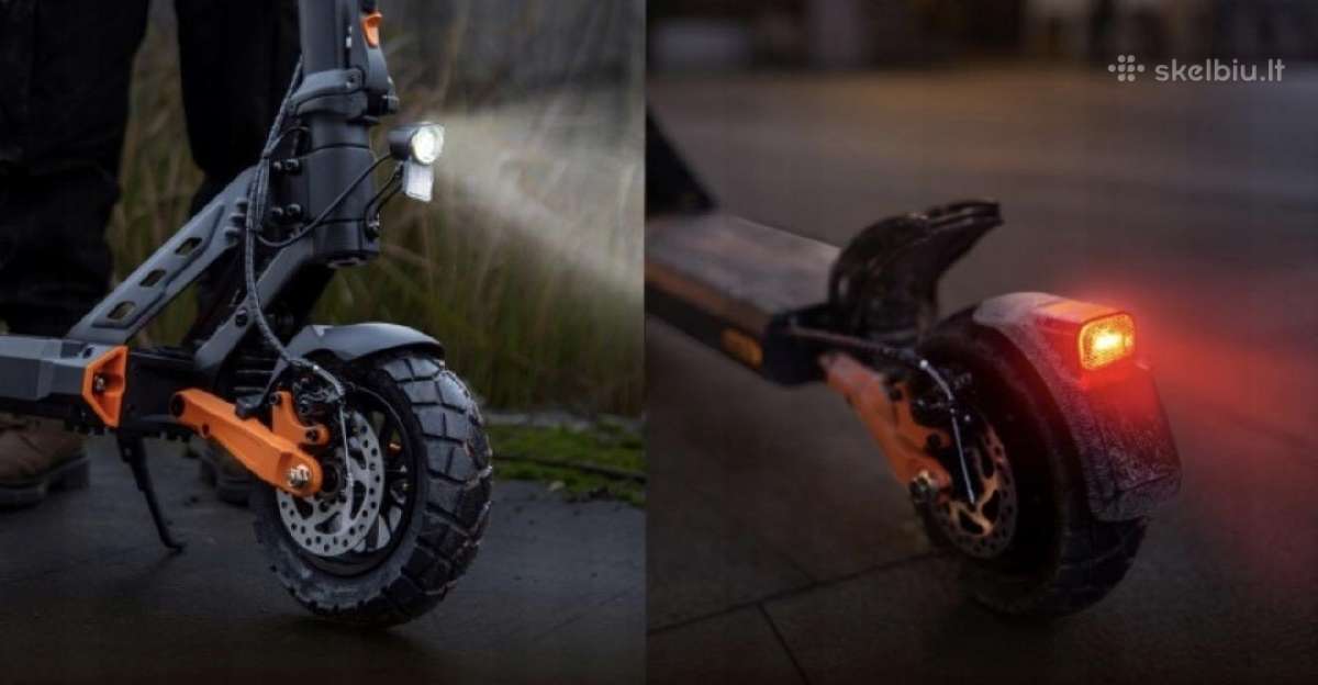 Naujausias Kukirin G2 Pro (2026 m. modelis) – 600w - nuotraukos Nr. 5