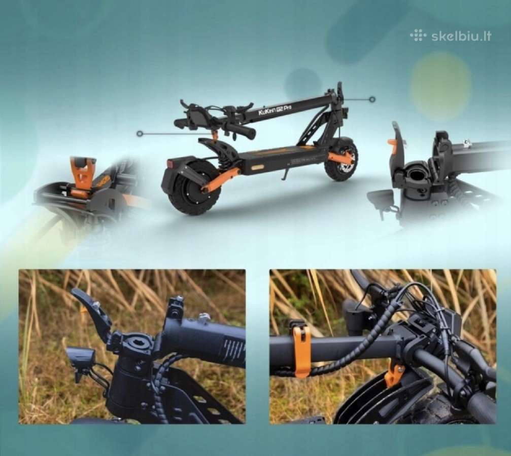 Naujausias Kukirin G2 Pro (2026 m. modelis) – 600w - nuotraukos Nr. 6