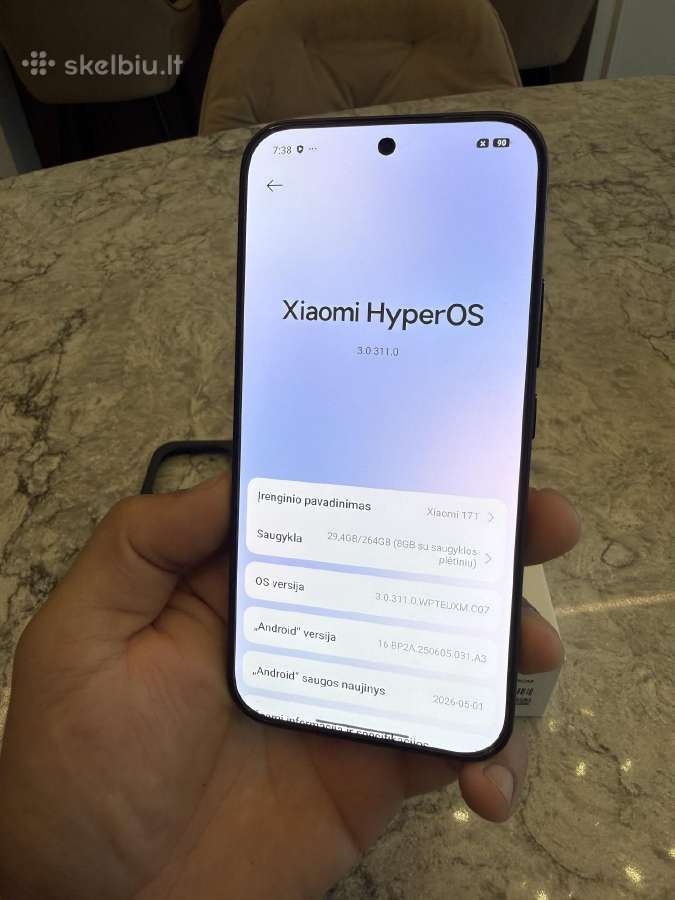 Xiaomi 17t, 12/256gb - nuotraukos Nr. 5