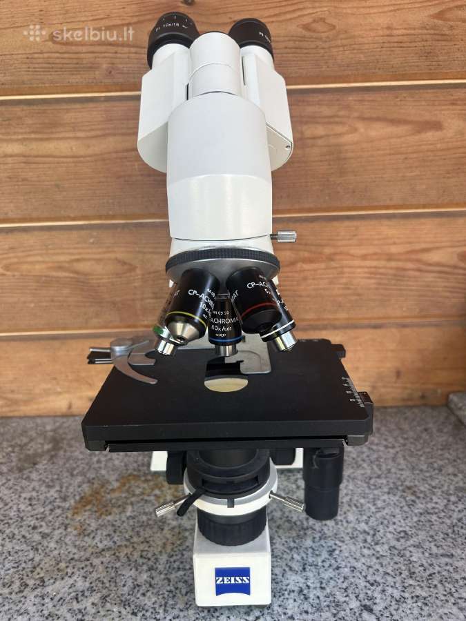 Carl Zeiss Axiostar Plus mikroskopas - nuotraukos Nr. 2