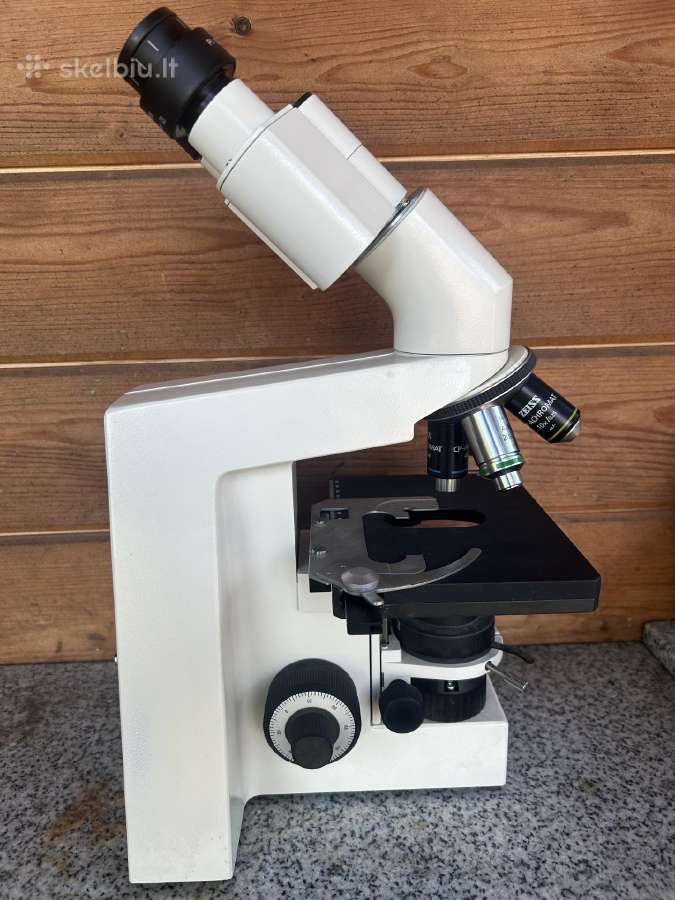 Carl Zeiss Axiostar Plus mikroskopas - nuotraukos Nr. 3
