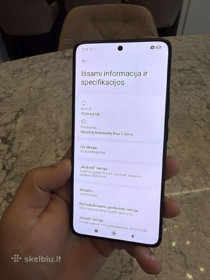 Xiaomi 14t pro, 18gb/512gb - nuotraukos Nr. 4