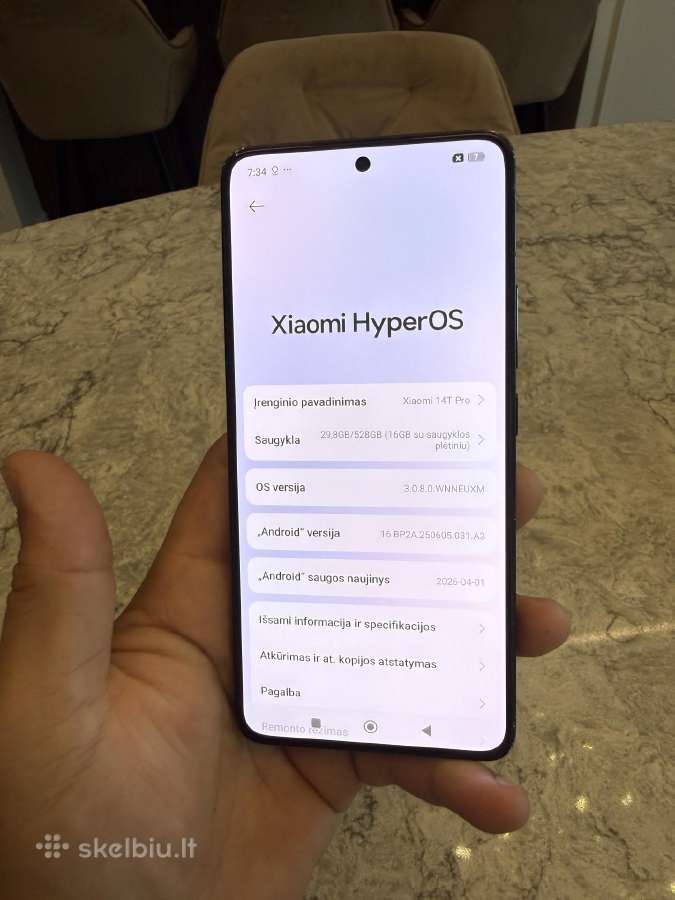 Xiaomi 14t pro, 18gb/512gb - nuotraukos Nr. 5