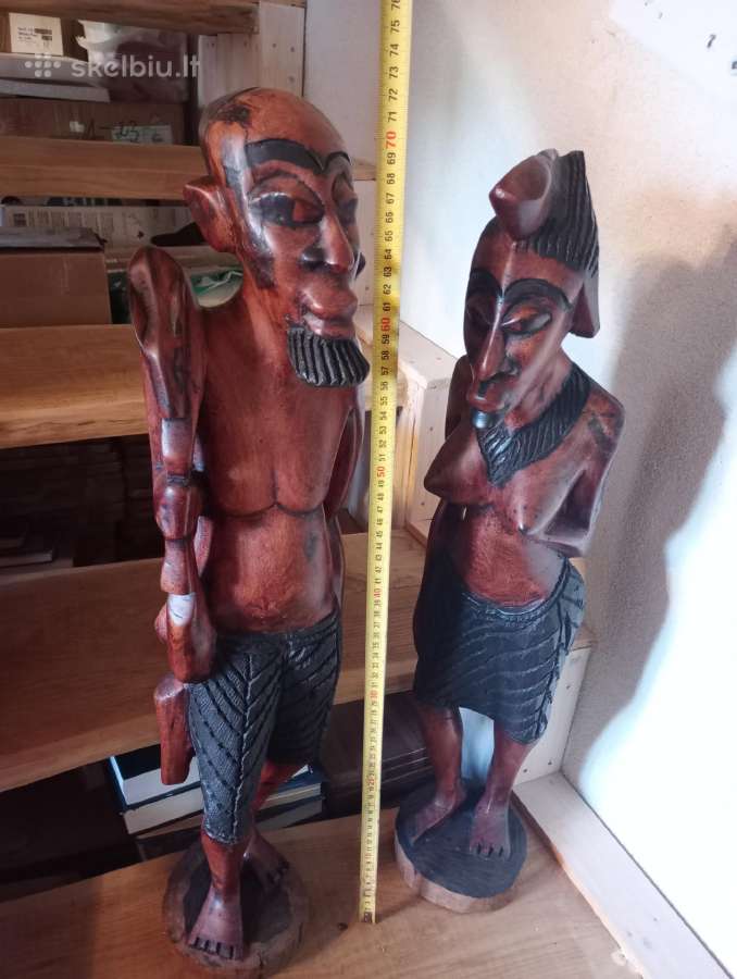 Dvi figūros 70-73cm aukščio - nuotraukos Nr. 2