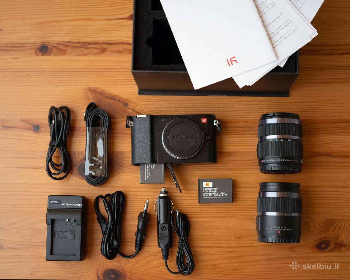 Yi M1 Dual Lens Kit Black M43 - nuotraukos Nr. 3