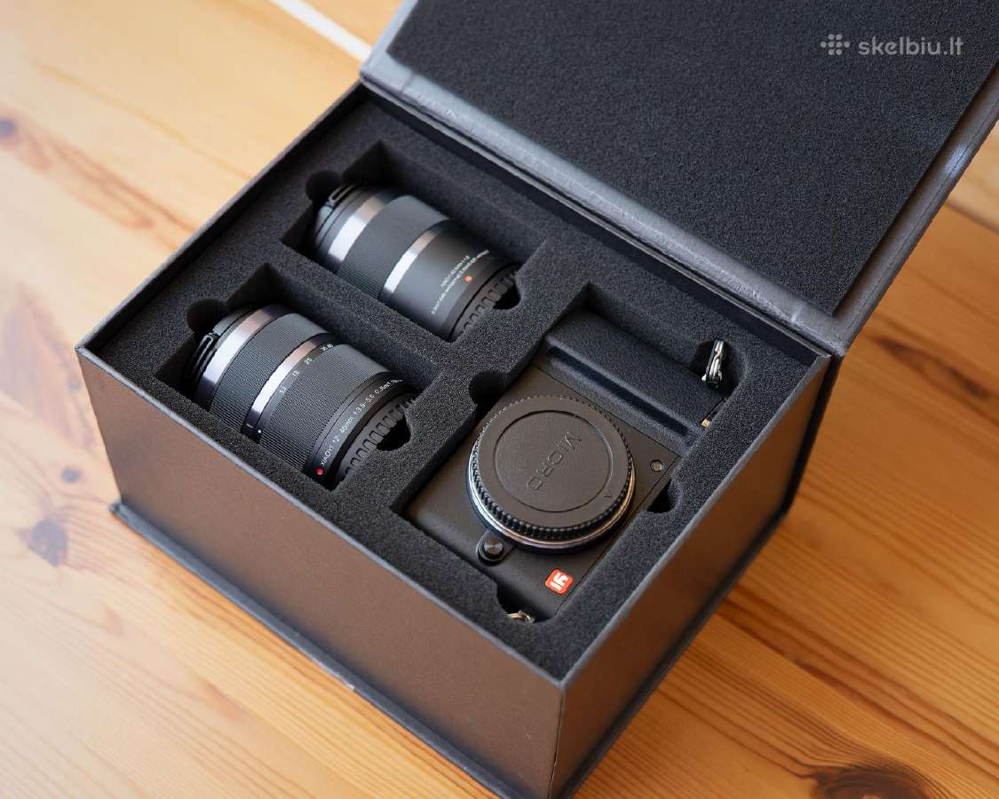 Yi M1 Dual Lens Kit Black M43 - nuotraukos Nr. 4