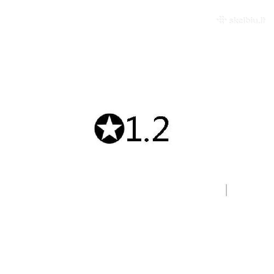 Atsuktuvas penkiakampis 1.2 - nuotraukos Nr. 3