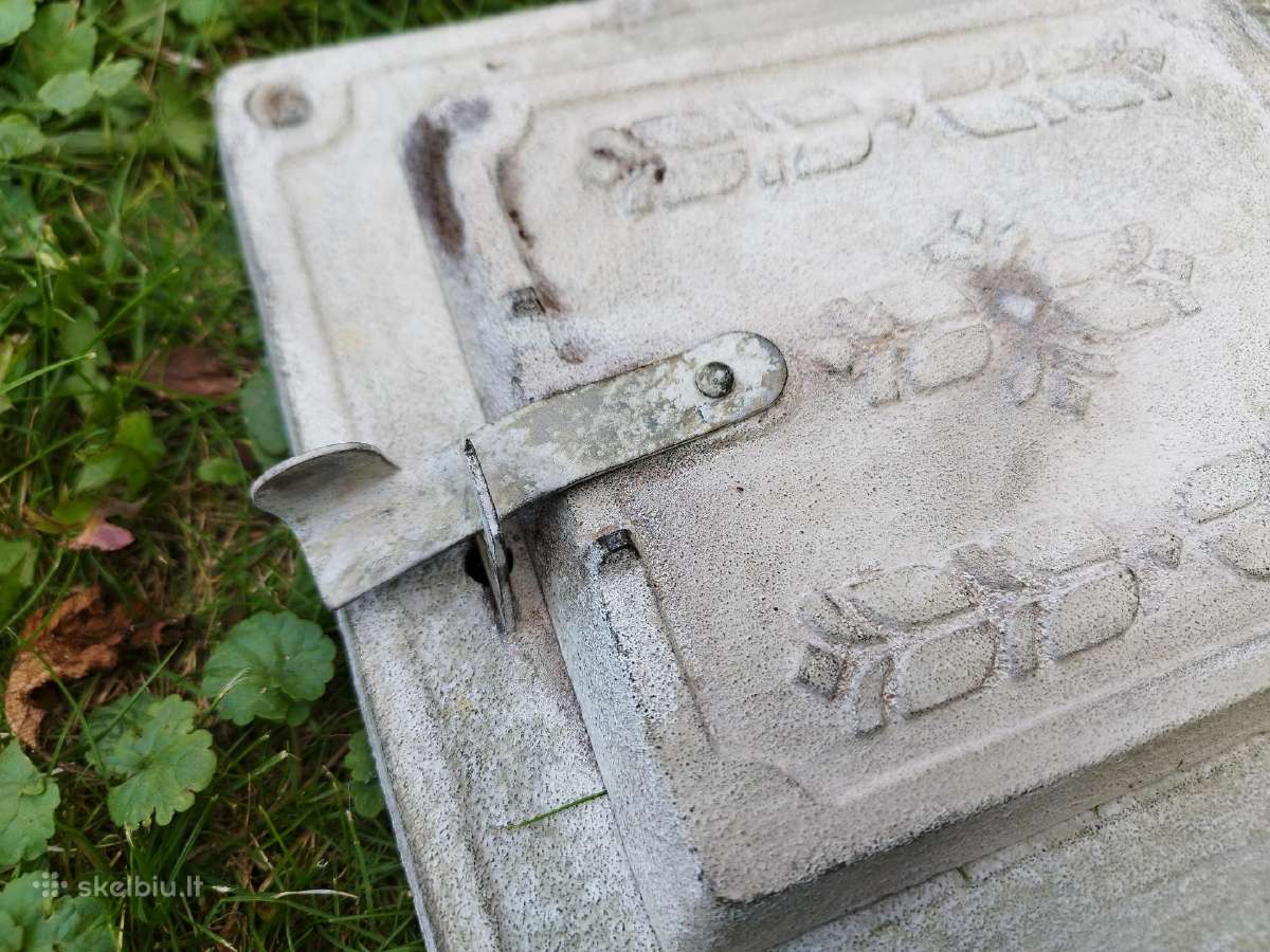 Pakūros durelės krosnies pečiaus viryklės ketaus - nuotraukos Nr. 8