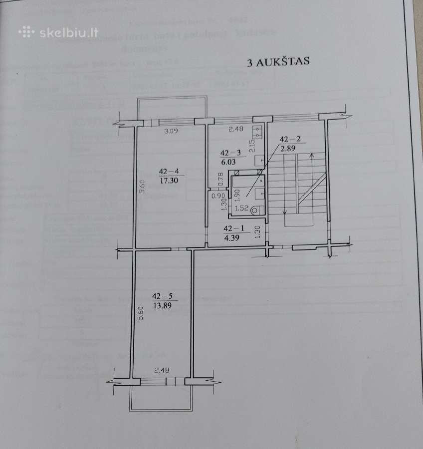 Parduodamas 2-jų kambarių butas Panevėžyje - nuotraukos Nr. 12