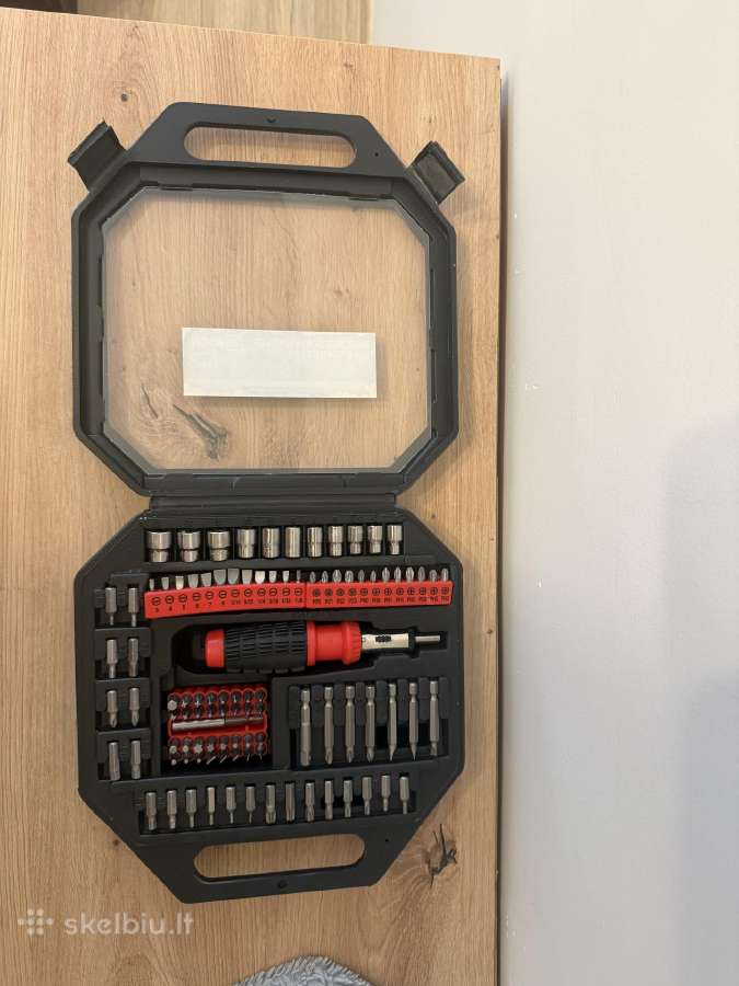 Benson Tools 99 dalių įrankių rinkinys. - nuotraukos Nr. 3