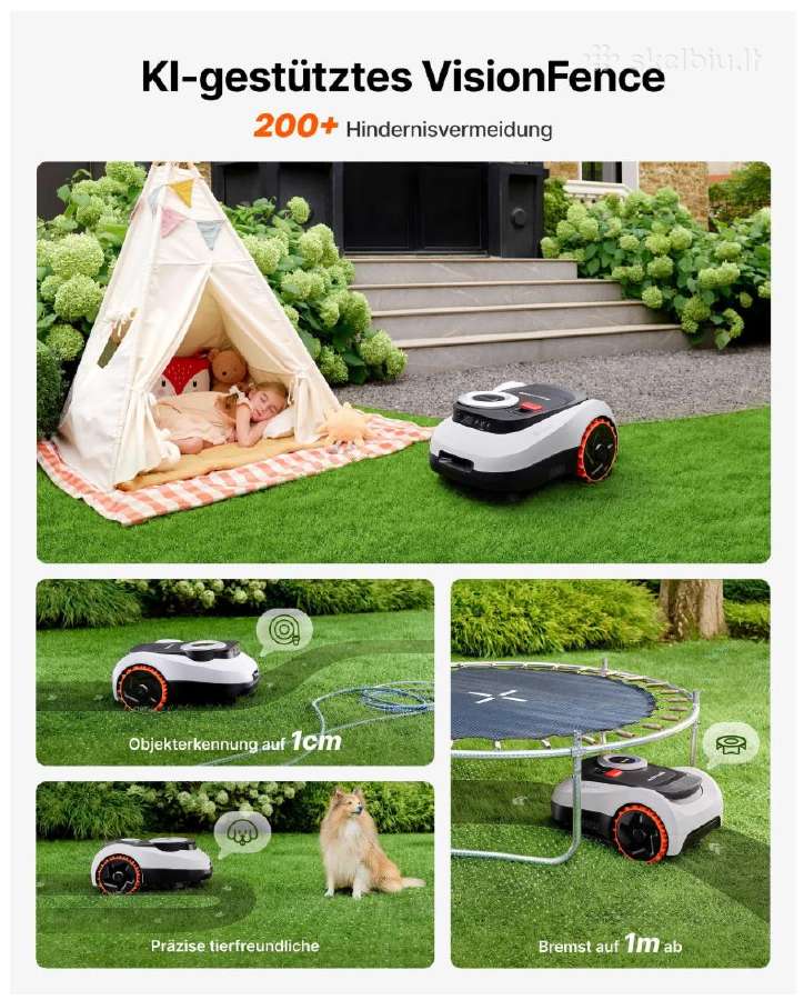 Segway Navimow i220 Lidar naujas su garantiniu - nuotraukos Nr. 4