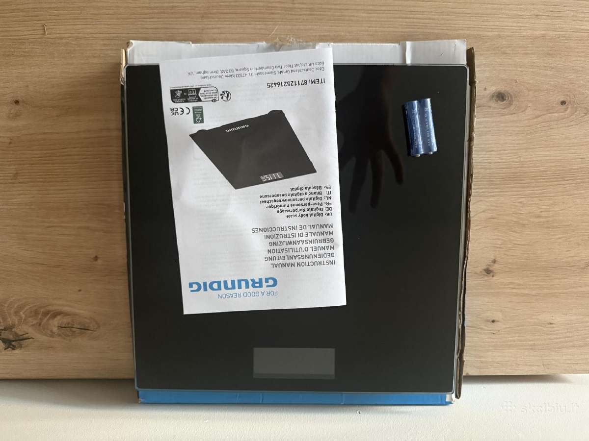 Parduodamos Grundig skaitmeninės kūno svarstyklės - nuotraukos Nr. 4