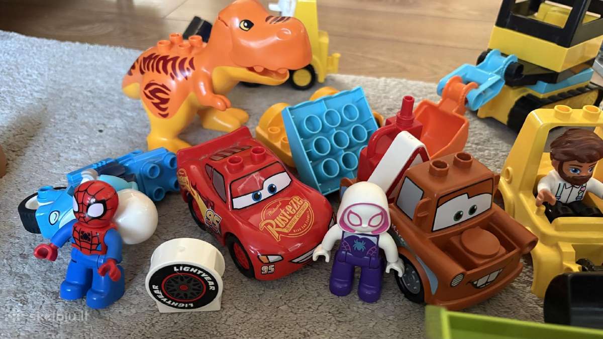 Daug Lego Duplo tvarkingų kaladelių - nuotraukos Nr. 3