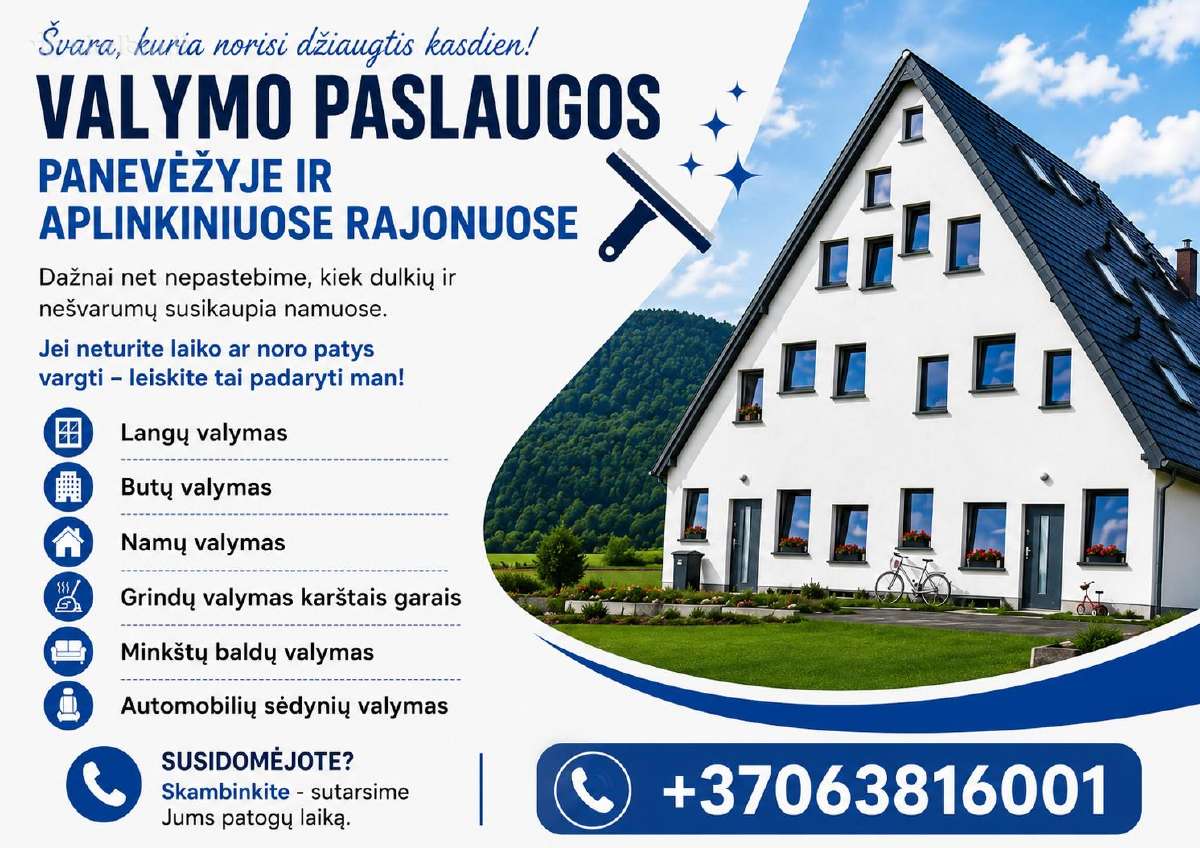 Valymo paslaugos Panevėžyje - nuotraukos Nr. 16