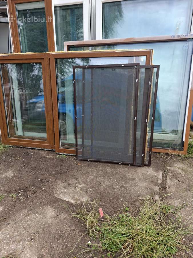 Naudoti plastikiniai langai auksinio ąžuolo sp. - nuotraukos Nr. 4