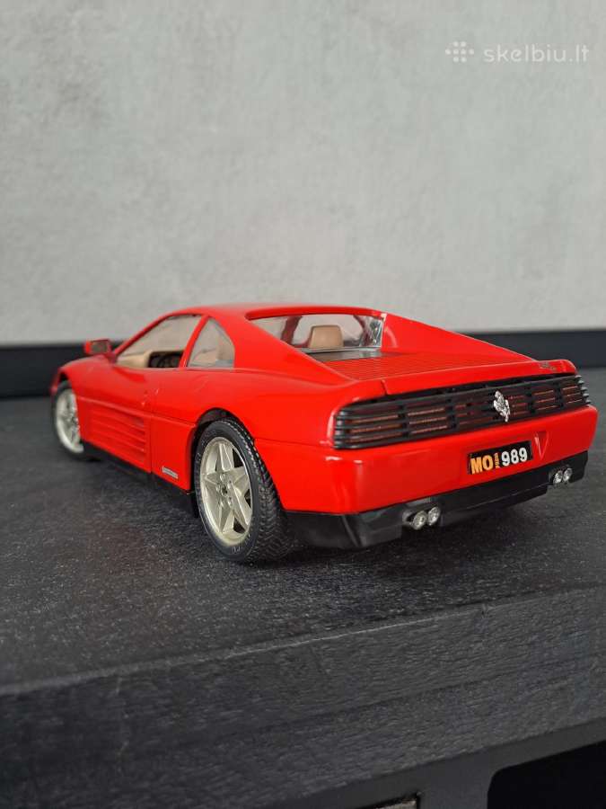 Kolekcinis modeliukas Ferrari 348 TB 1989m. - nuotraukos Nr. 6