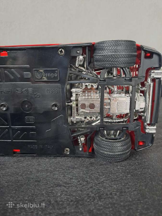 Kolekcinis modeliukas Ferrari 348 TB 1989m. - nuotraukos Nr. 11