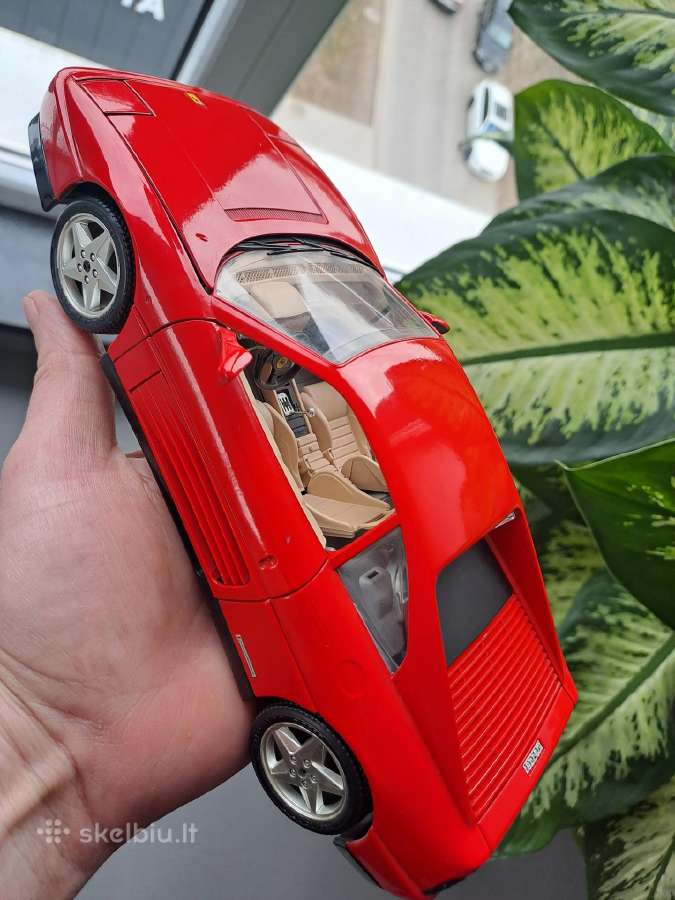 Kolekcinis modeliukas Ferrari 348 TB 1989m. - nuotraukos Nr. 12