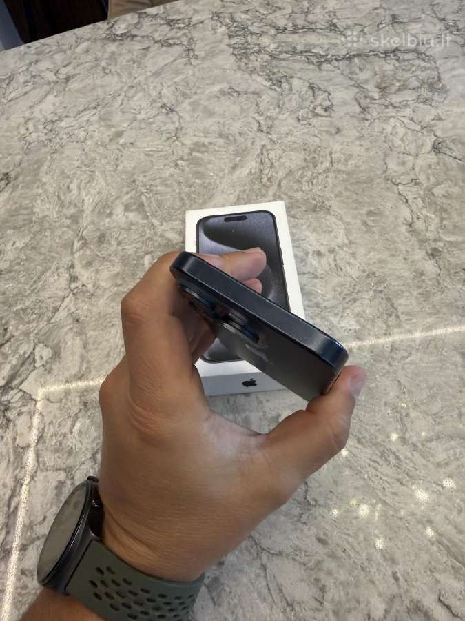 iPhone 15 pro, 128gb 86% - nuotraukos Nr. 6