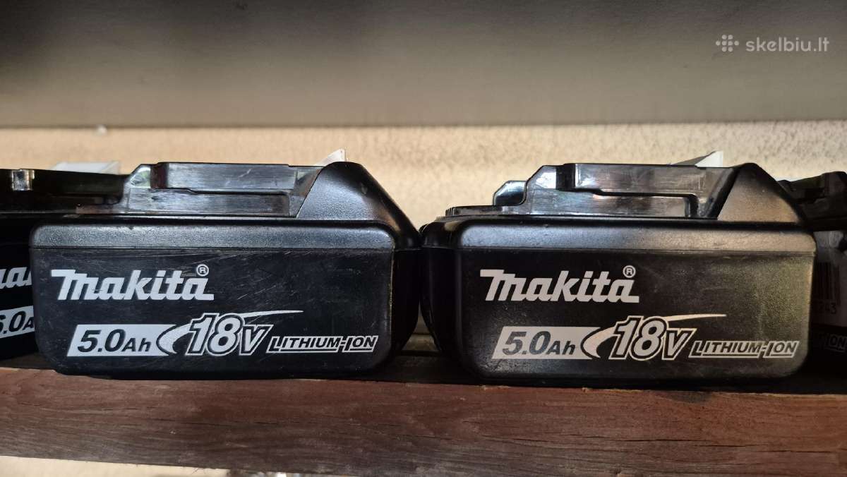 Makita 18 V bevieliai įrankiai - nuotraukos Nr. 3