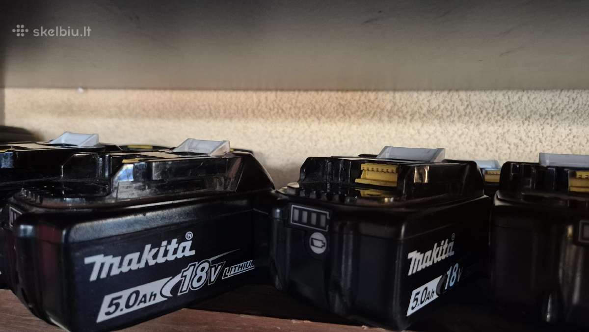 Makita 18 V bevieliai įrankiai - nuotraukos Nr. 5