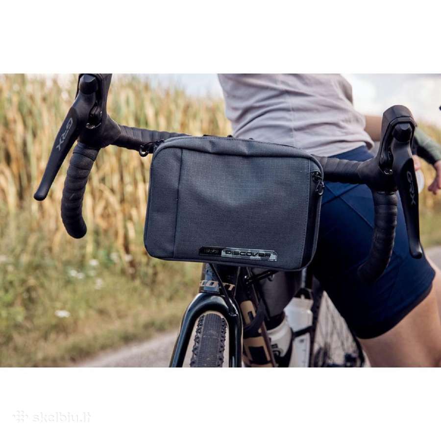 Pro Discover mažas dviračio vairo krepšys 2.5l - nuotraukos Nr. 4