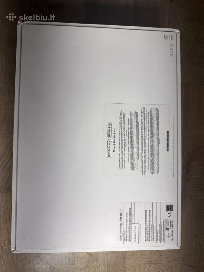 Apple MacBook Pro dėžė (tik dėžė) - nuotraukos Nr. 2