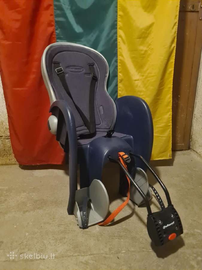 Polisport reguliuojamas + minkštas dviračio kėdutė - nuotraukos Nr. 2