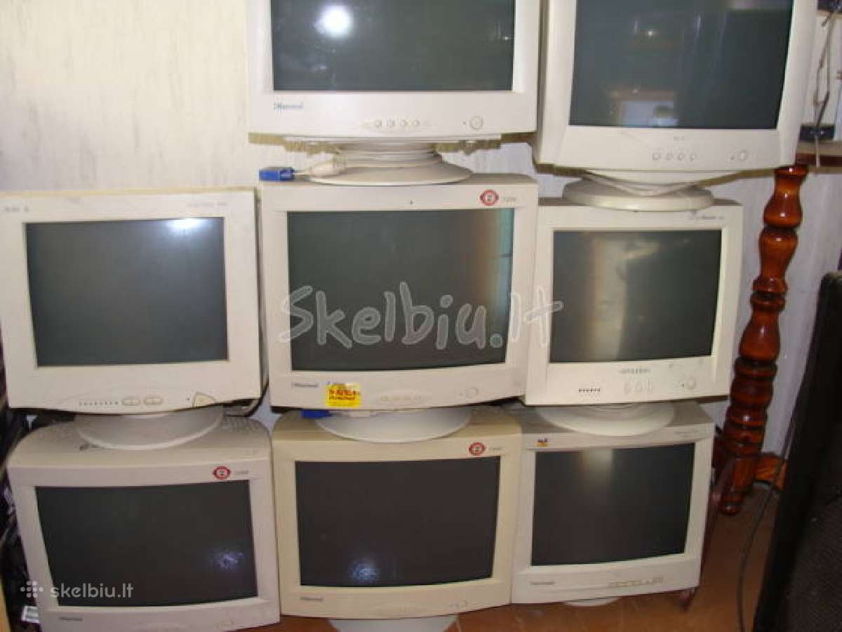 Monitorius LCD, Crt, kompiuterius, upsus - nuotraukos Nr. 6