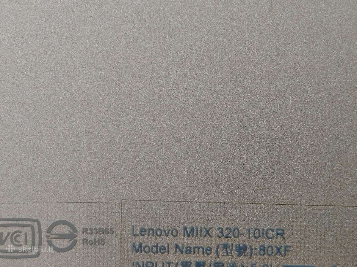 Lenovo Miix 320 mini kompiuteris - planšetė - nuotraukos Nr. 9