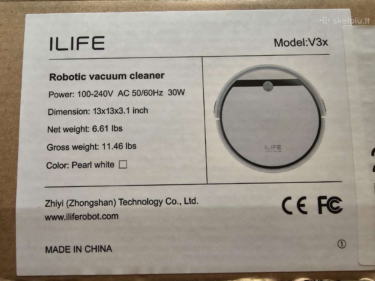 Ilife v3x siurblys - robotas - nuotraukos Nr. 6