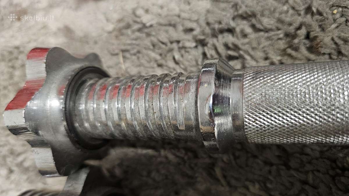 Hantelių grifai 30 mm. 4vnt 48eur - nuotraukos Nr. 3