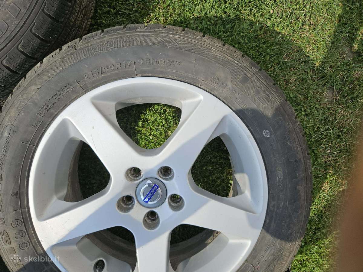 Volvo r17 ratai su padangom centrine skyle 65mm - nuotraukos Nr. 2