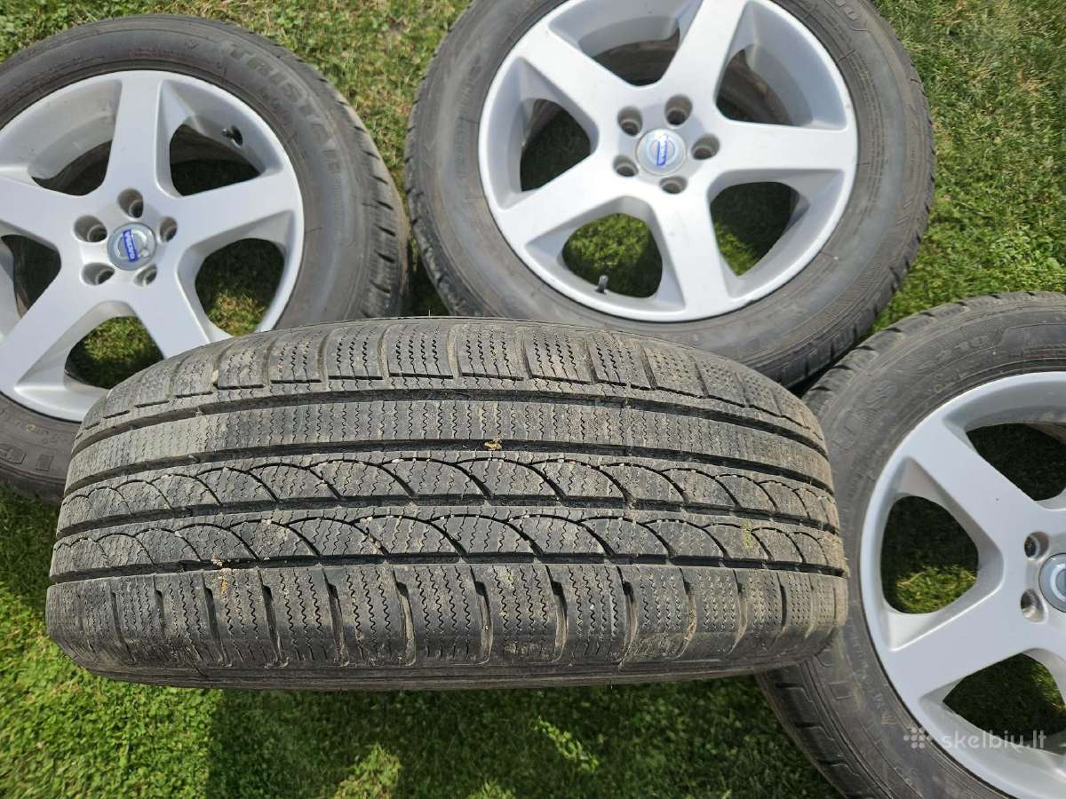 Volvo r17 ratai su padangom centrine skyle 65mm - nuotraukos Nr. 3