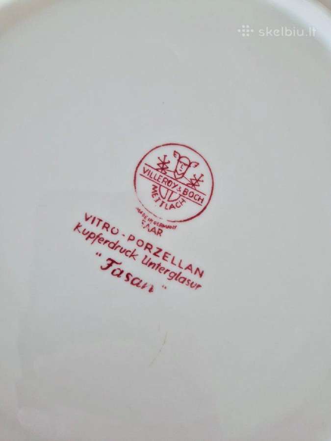 Villeroy & Boch Fasan serviravimo lėkštė/tortinė - nuotraukos Nr. 6