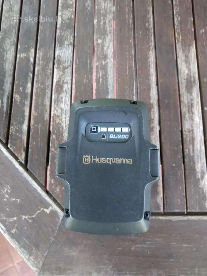 Husgvarna Bli 200 baterija - nuotraukos Nr. 2
