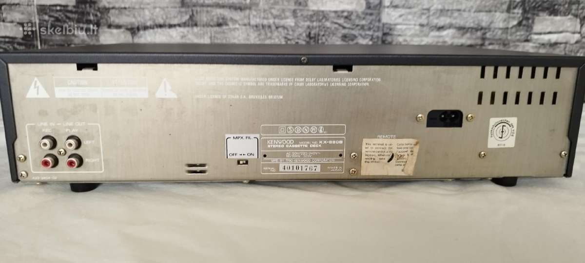 Kenwood kx880b - nuotraukos Nr. 5
