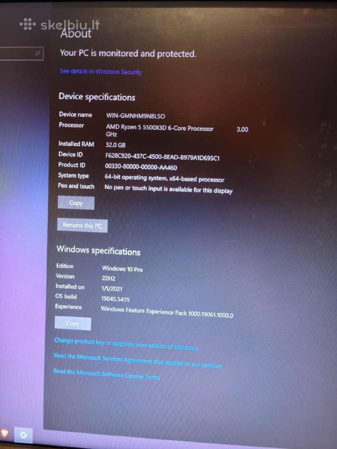 Galingas kompiuteris Rtx 5070 ,32gb RAM - nuotraukos Nr. 6
