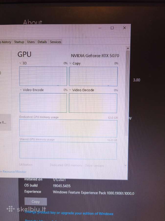 Galingas kompiuteris Rtx 5070 ,32gb RAM - nuotraukos Nr. 7