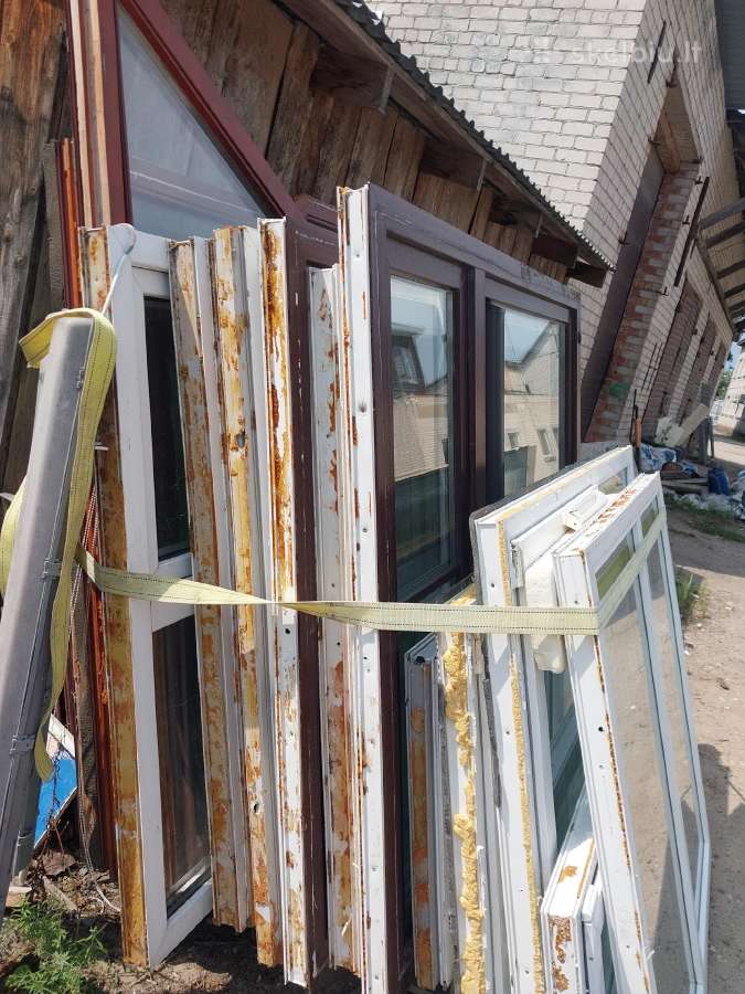 Dėvėti mediniai ir plastikiniai langai - nuotraukos Nr. 10