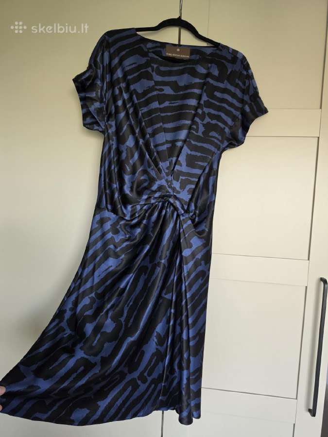 100% Silk Fenn Wright Manson midi suknelė - nuotraukos Nr. 2