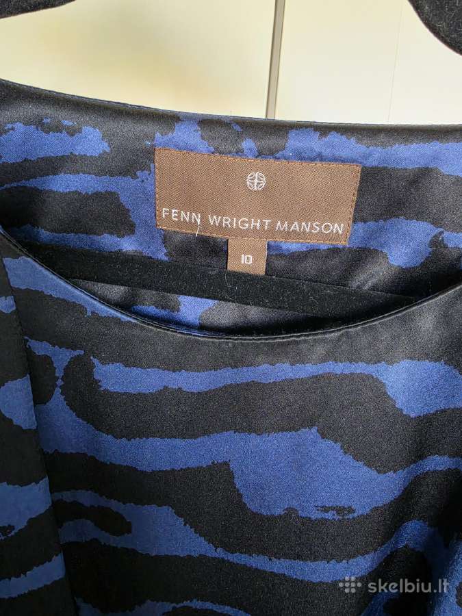 100% Silk Fenn Wright Manson midi suknelė - nuotraukos Nr. 7