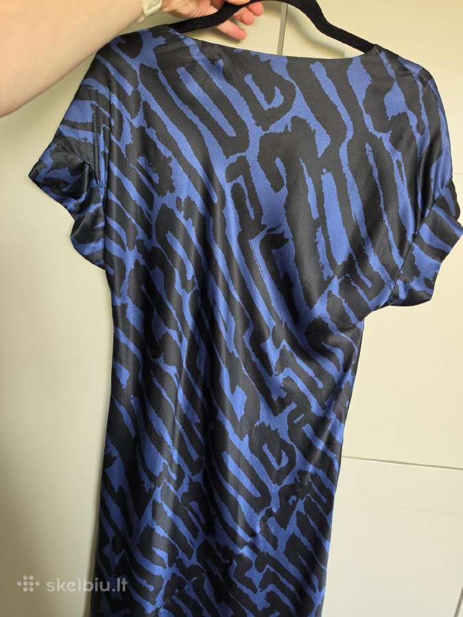100% Silk Fenn Wright Manson midi suknelė - nuotraukos Nr. 8